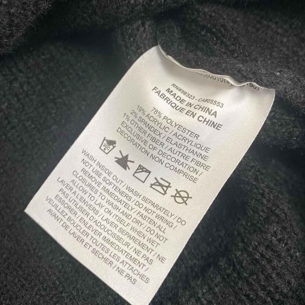 Nike Sportswear Tech Pack Knit Sweater Oversized Fit FB7809-010 Mens size L New